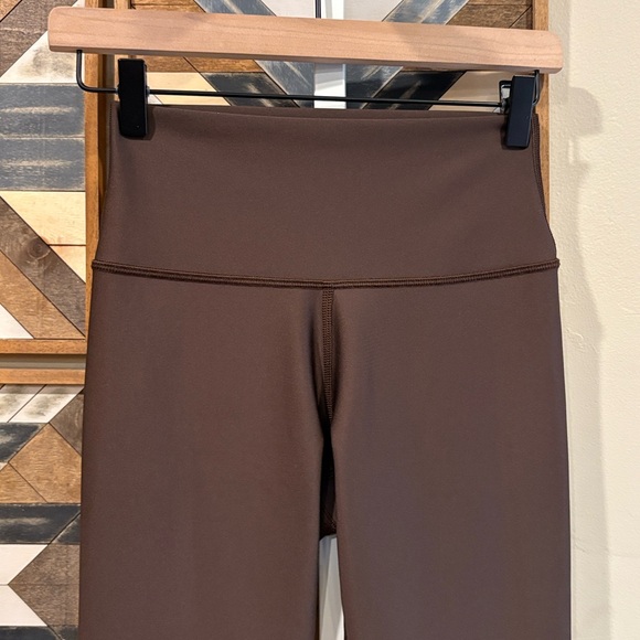 ALO Yoga 7/8 High-Waist Airlift Legging + Corset Bra Set Espresso Brown sz Small - Picture 4 of 9